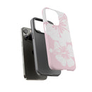 "The Classic Hibiscus"  Phone Case - Distressed Pink