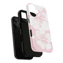 "The Classic Hibiscus"  Phone Case - Distressed Pink