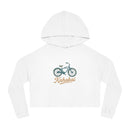 Kahakai Bicycle Cropped Hoodie Sweatshirt
