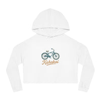 Kahakai Bicycle Cropped Hoodie Sweatshirt