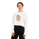 "Surfer Girl" Cropped Hoodie Sweatshirt