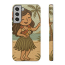 "Little Hula Girl" Phone Case