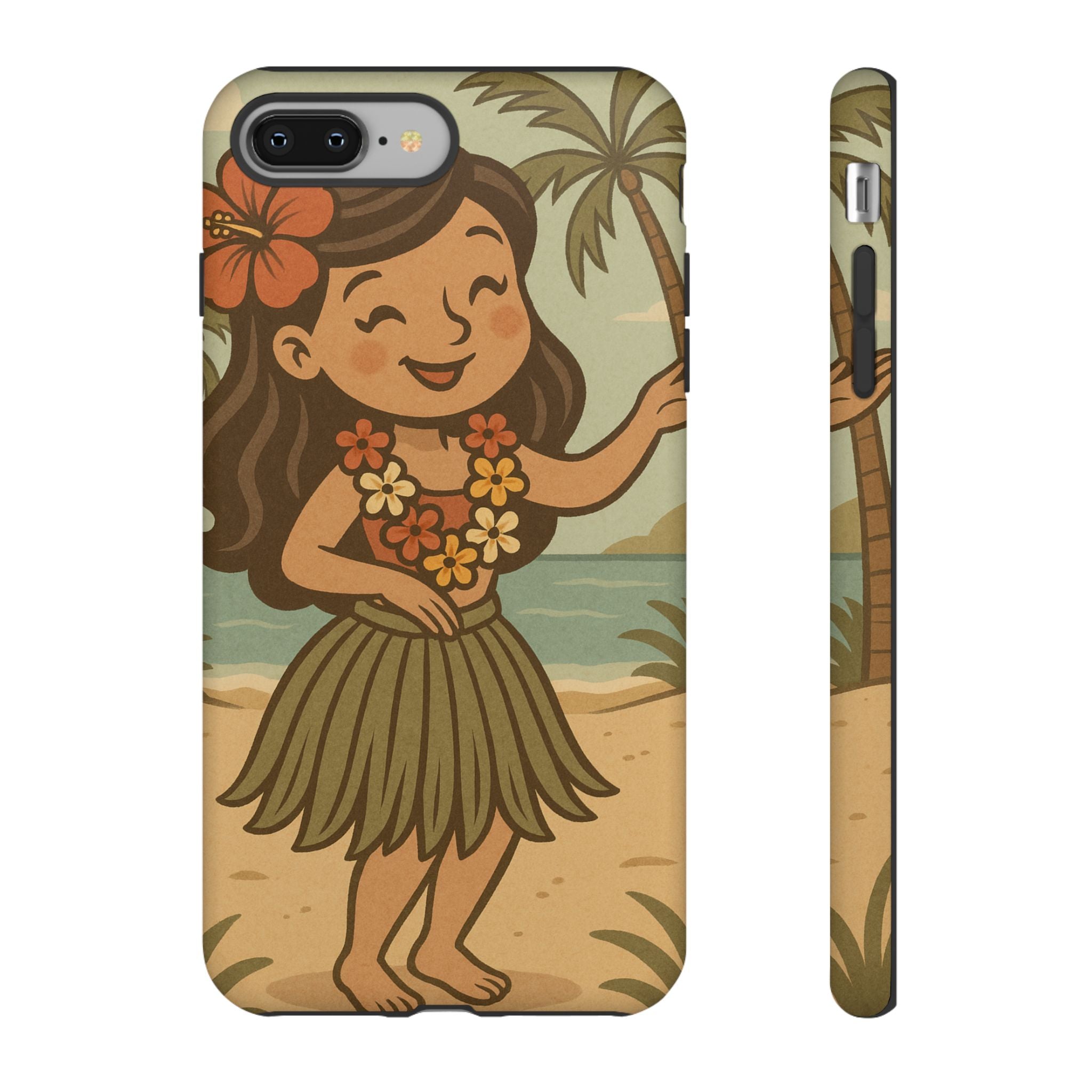 "Little Hula Girl" Phone Case
