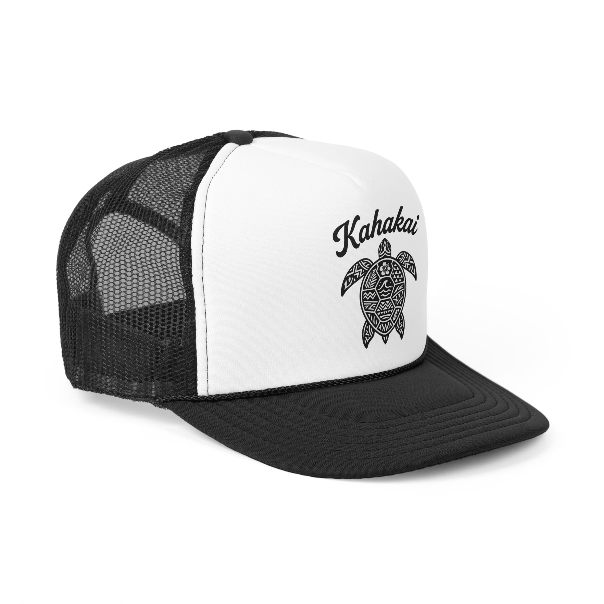 Kahakai Tribal Honu Trucker Hat