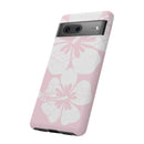 "The Classic Hibiscus"  Phone Case - Distressed Pink
