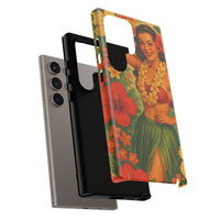 “Vintage Hula Bloom” Phone Case