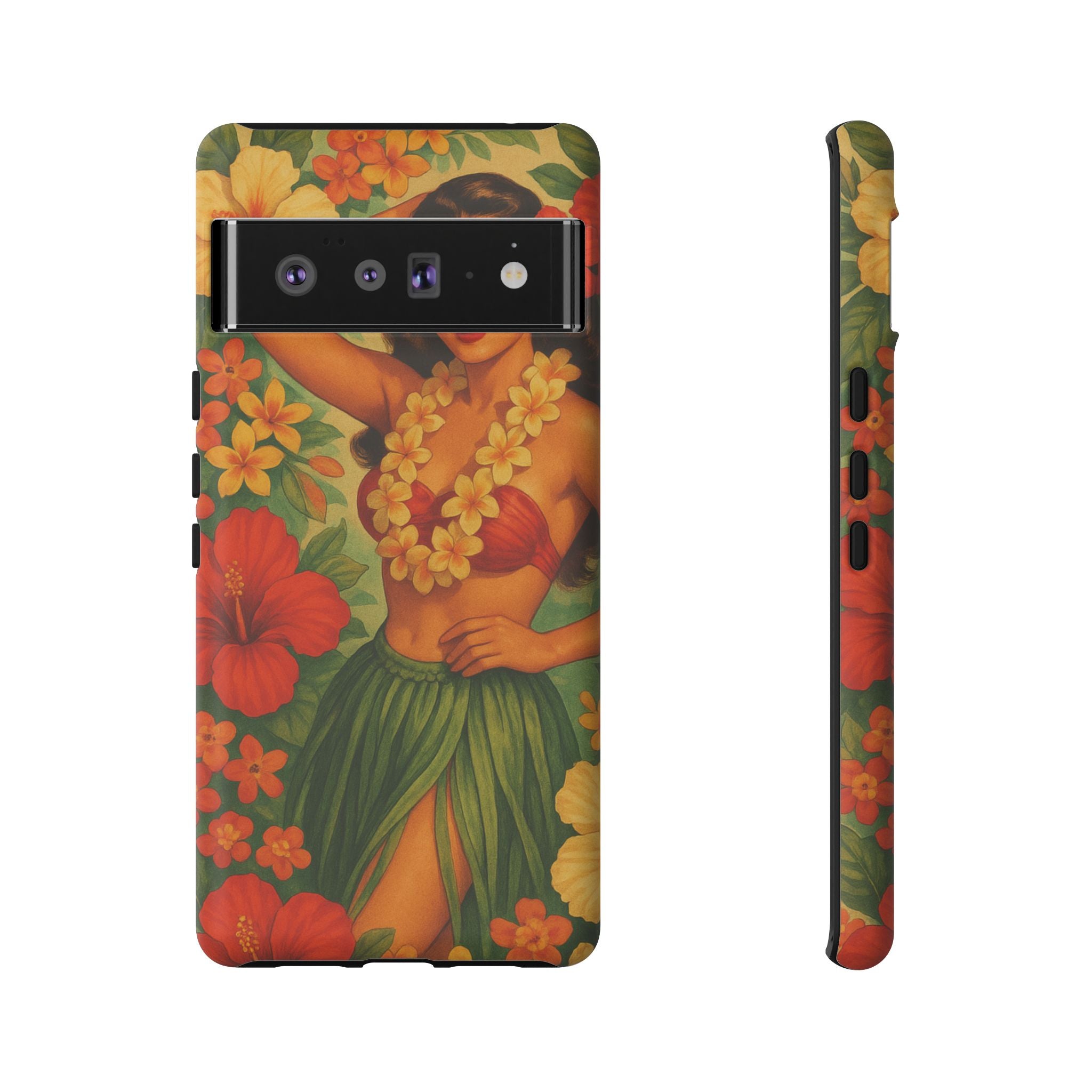 “Vintage Hula Bloom” Phone Case
