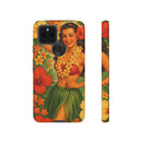 “Vintage Hula Bloom” Phone Case