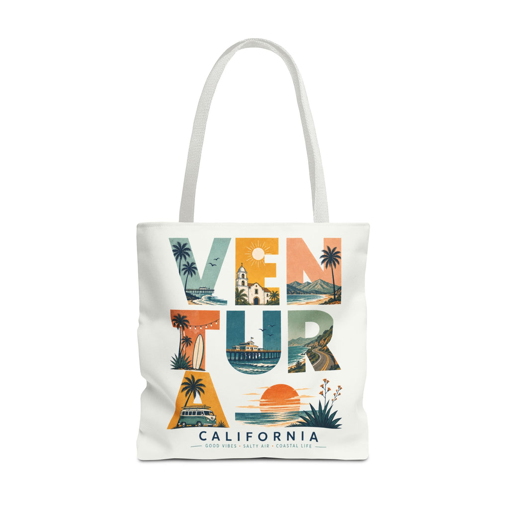 Ventura California Coastal Weekend Market Tote Bag