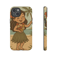 "Little Hula Girl" Phone Case