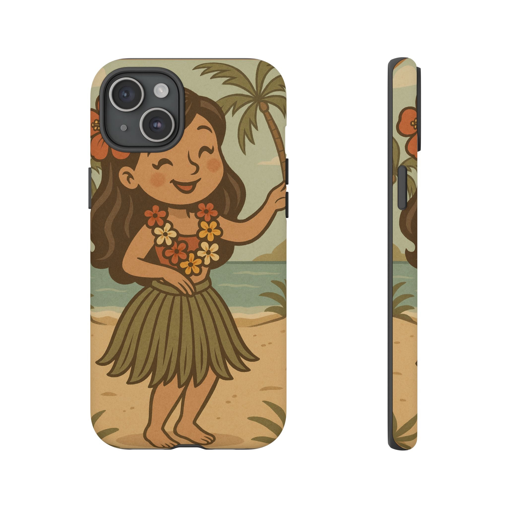 "Little Hula Girl" Phone Case