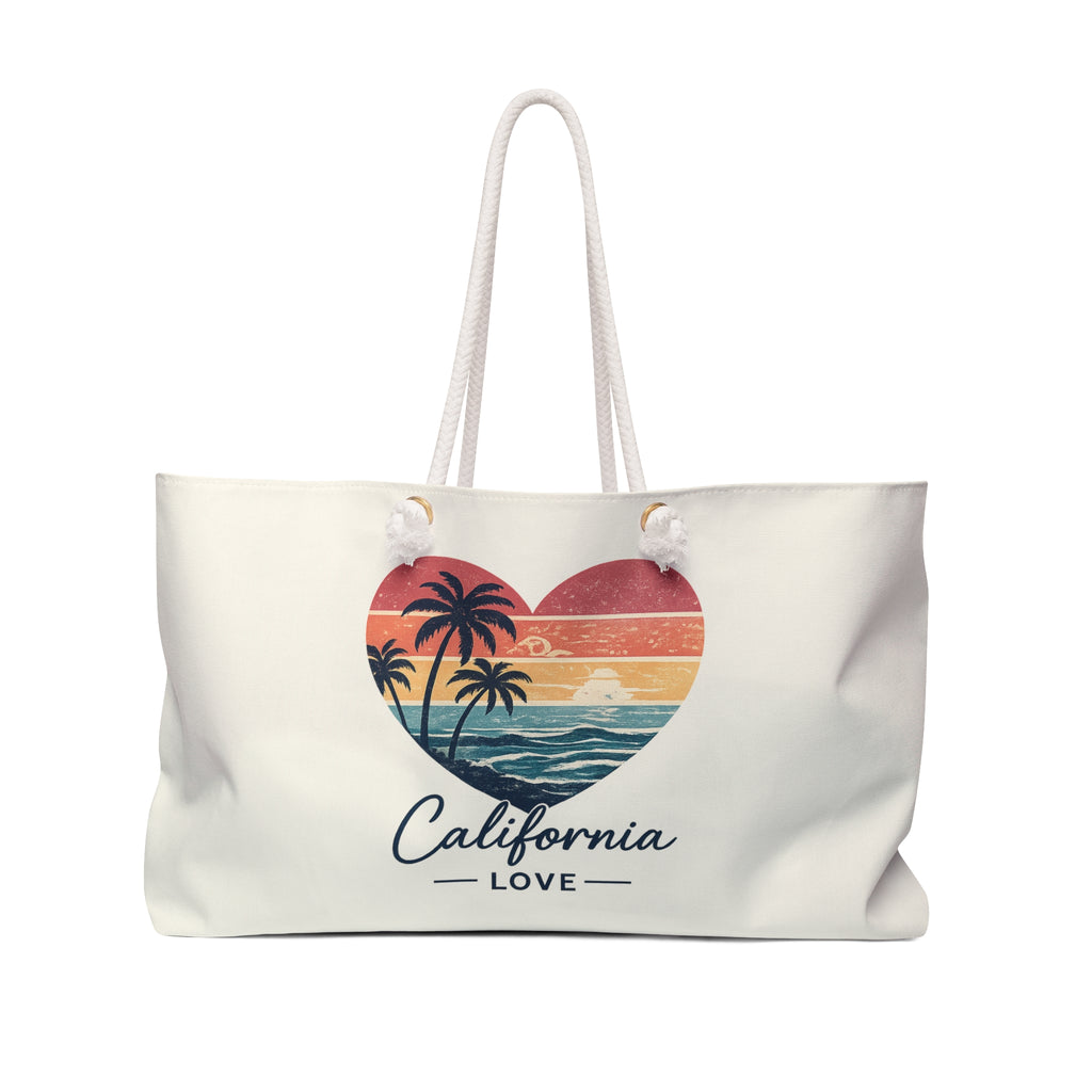 California Love Weekender Bag — Beach Travel Tote