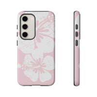 "The Classic Hibiscus"  Phone Case - Distressed Pink