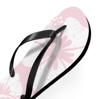 "The Classic Hibiscus" Flip Flop - Distressed Pink